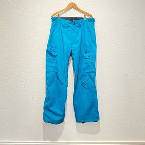 O’Neill escape series turquoise blue ski snowboard pants men XL